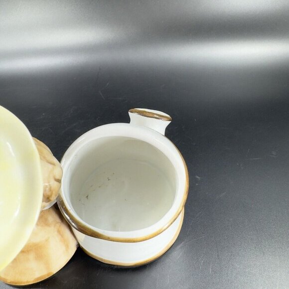 Vintage Whimsical Ceramic Girl With Watering Can Planter Flower Vase Porcelain - Picture 10 of 16